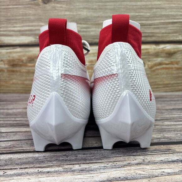 Size 12.5 Nike Vapor Edge Pro 360 White/Red Football Cleats AO8277-102 main image 6